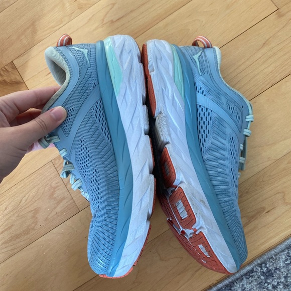 COPY - Hoka Bondi 7’s blue fog - Picture 2 of 5